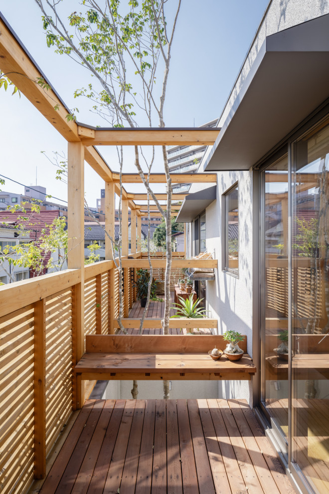 パーゴラテラスの家 Scandinavian Patio Other By 関本竜太 リオタデザイン Houzz