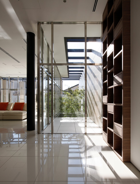 世田谷の家 Modern Patio Tokyo Suburbs By 有限会社 オープンハウス Houzz Nz