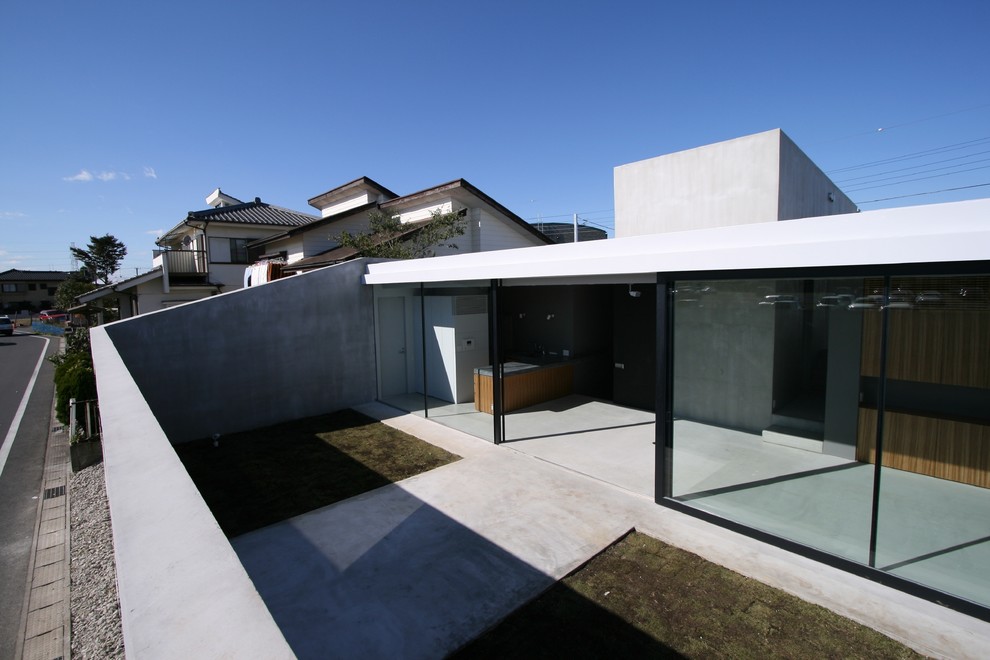 中庭 Modern Patio By エアスケープ建築設計事務所 Houzz
