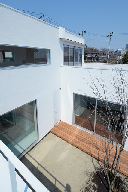 仙台の住宅 Minimalistisch Patio Sonstige Von 納谷建築設計事務所 Houzz