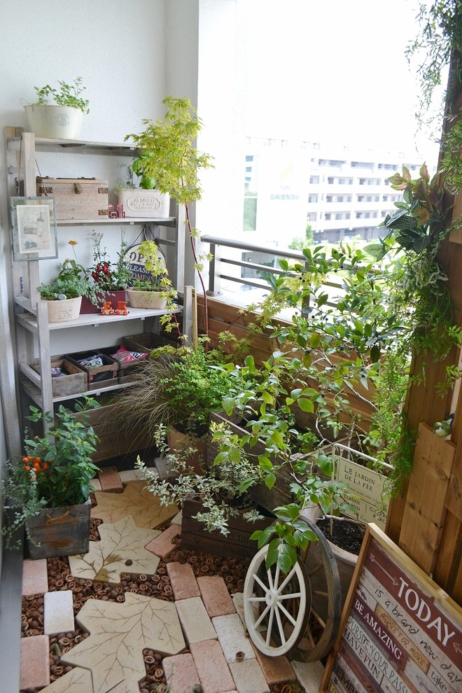 大阪府ｏ様邸 これがマンションのお庭 ベランダリフォーム大作戦 Patio Osaka Houzz