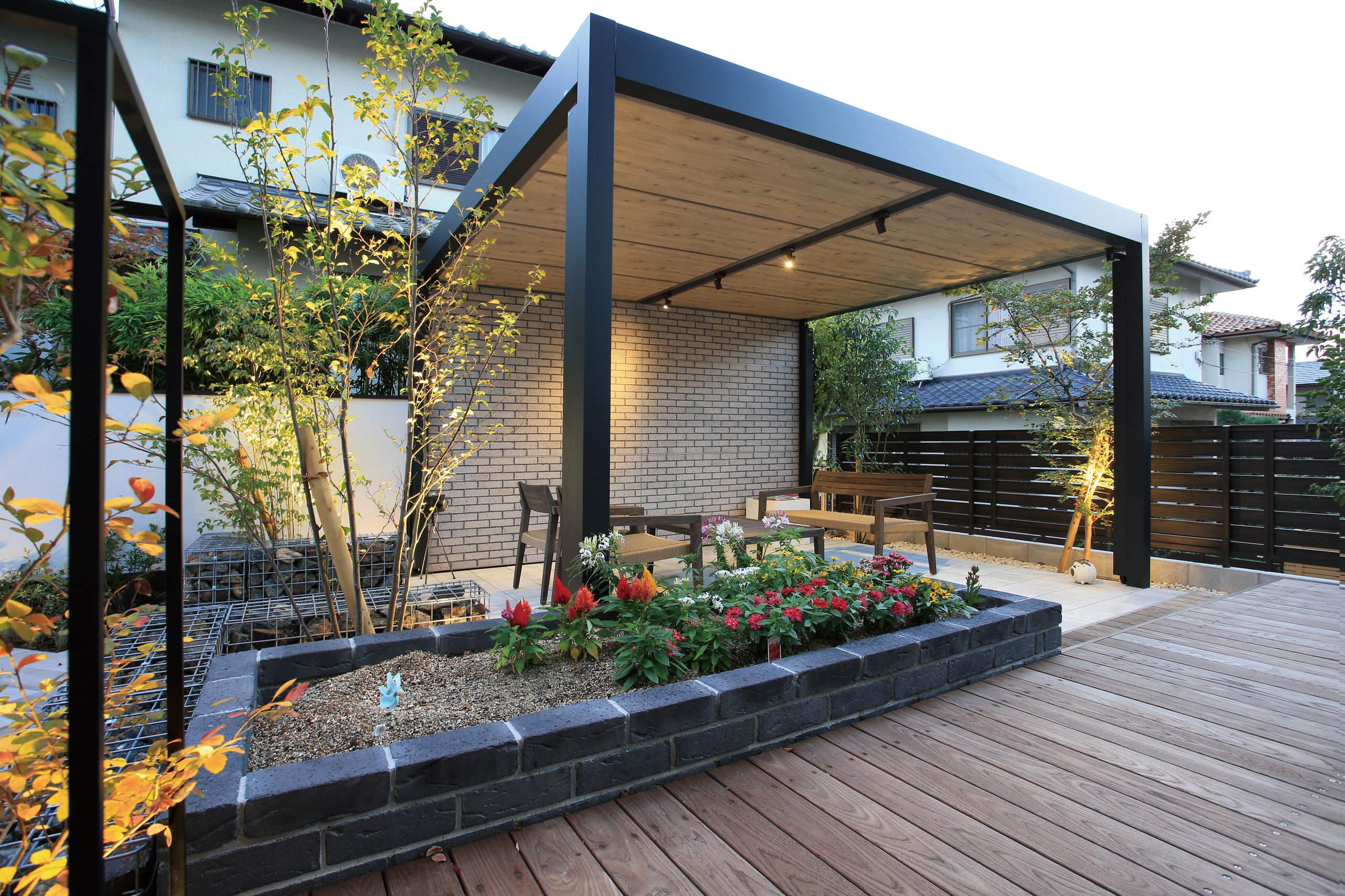 おしゃれなテラス 中庭の画像 75選 22年10月 Houzz ハウズ