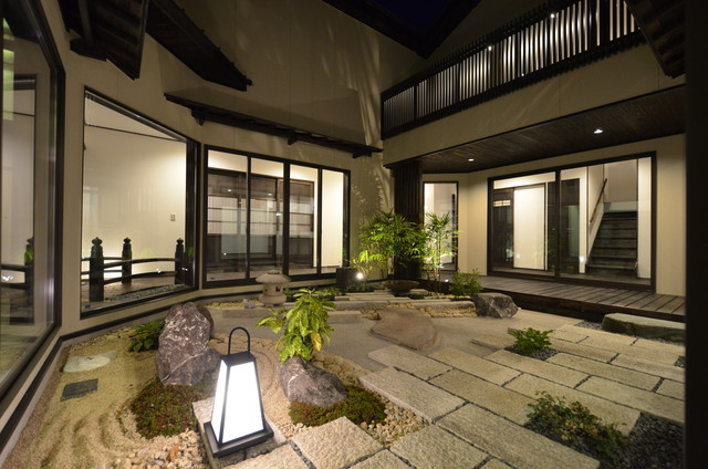 愛犬と楽しむ中庭のある家 Japanese Patio Other By 創家株式会社 Houzz