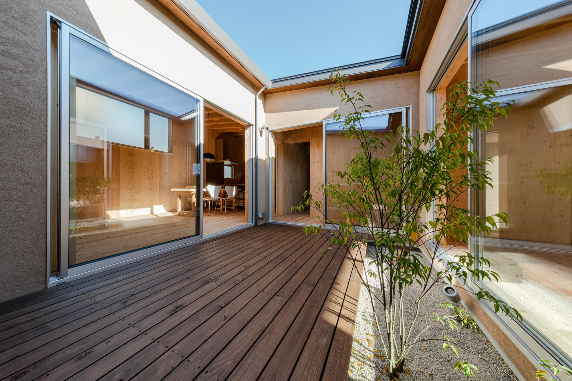 犬山 中庭のある家 Modern Patio Other By 永冶建築研究所 Houzz
