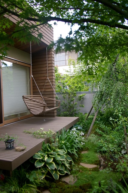 練馬区 離れのある庭 Asiatique Terrasse Et Patio Tokyo Par Kayoko Nagahama Garden Design Construction Houzz