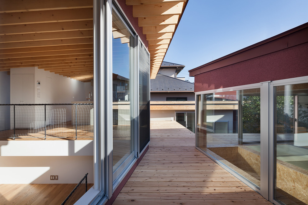 荻窪の住宅 Modern Patio Tokyo By 納谷建築設計事務所 Houzz Uk