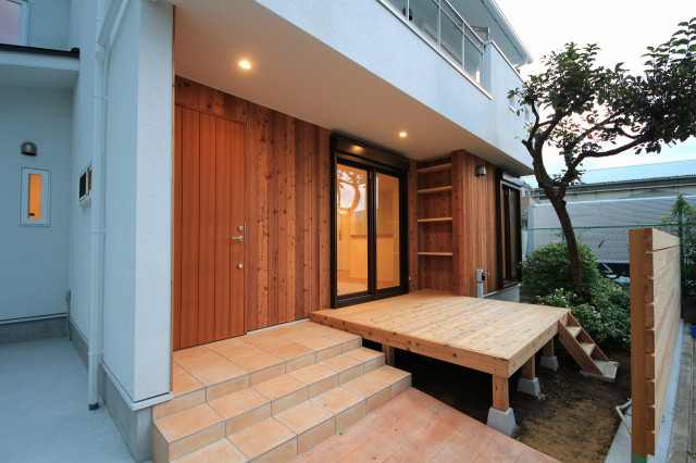足立区平野の家 Nordico Patio Tokio De 福田建築設計事務所 Houzz