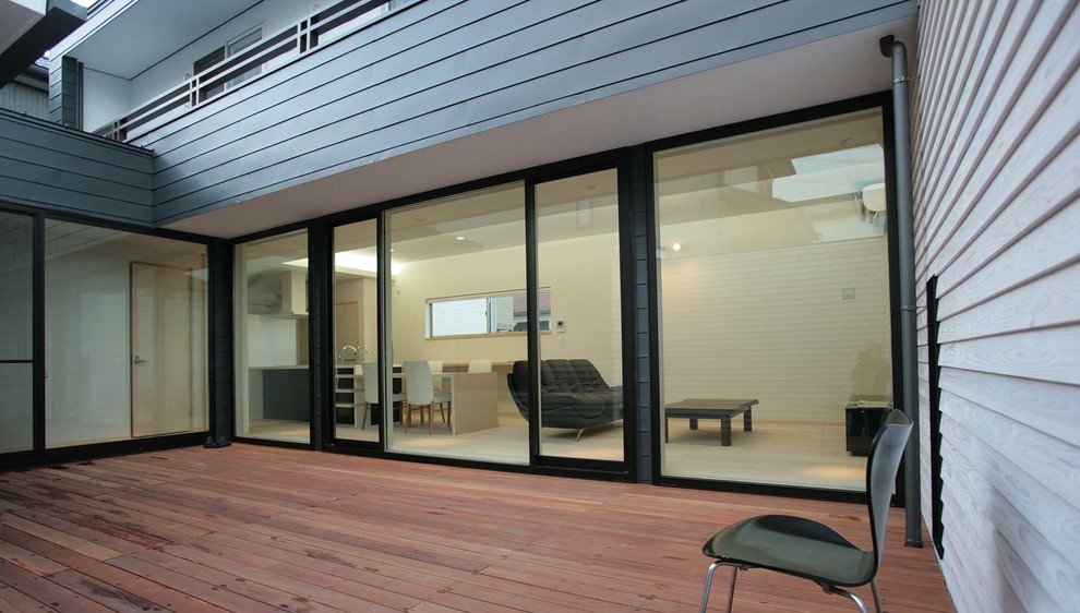 35坪の家を40坪にする中庭のある家 Modern Patio Other By 株式会社ハーミットクラブデザイン Houzz