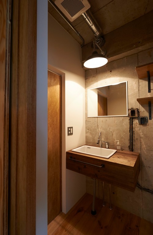 インダストリアルスタイルのクールなインテリアスパイス 配管の活かし方 Houzz ハウズ