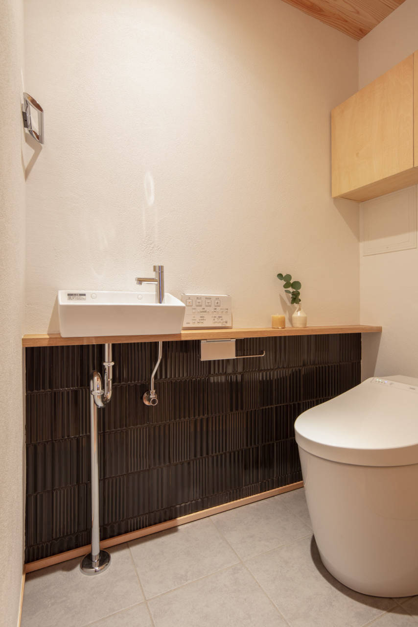 おしゃれなトイレ 洗面所の画像 21年10月 Houzz ハウズ