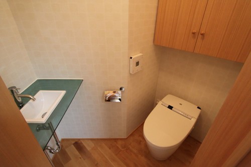 おしゃれな手洗いカウンターのあるトイレ 44選 Houzz ハウズ