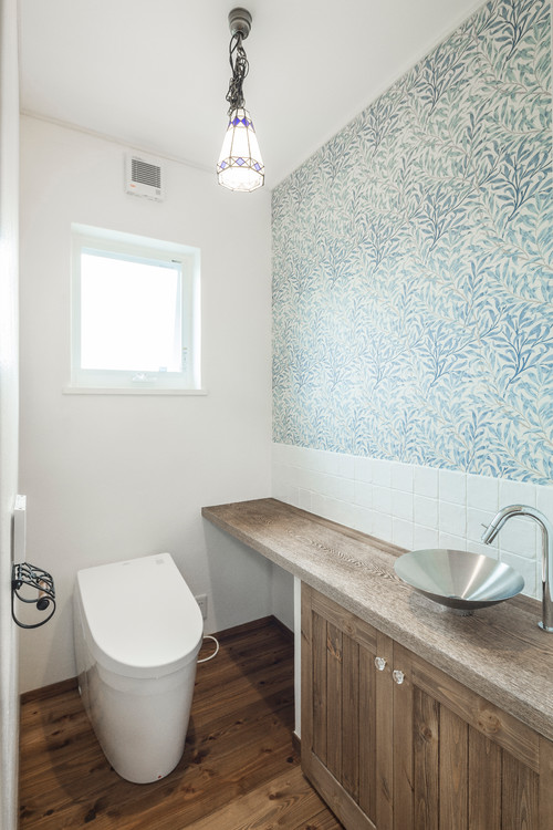 おしゃれな手洗いカウンターのあるトイレ 44選 Houzz ハウズ