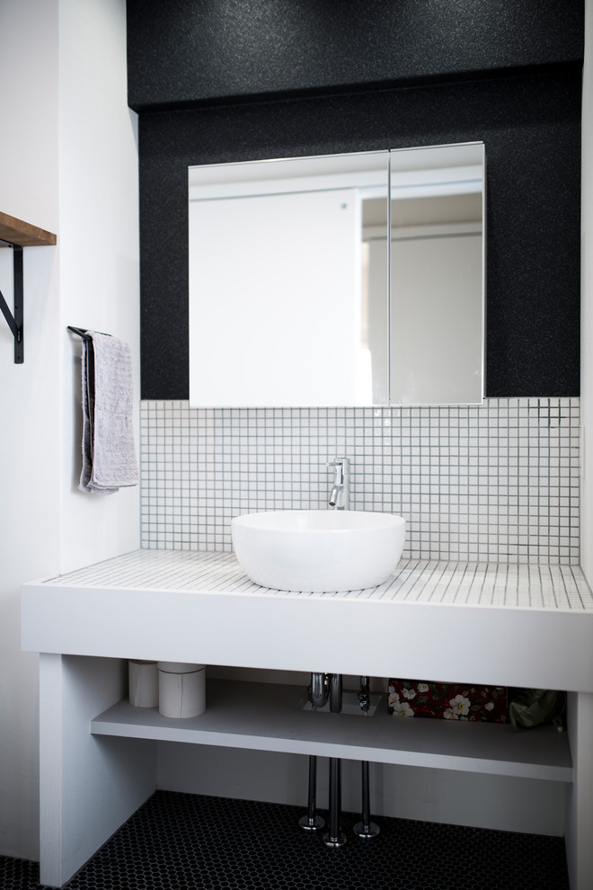 国泰寺の家 Contemporary Powder Room Other By 工房住空間建築デザイン株式会社 Houzz