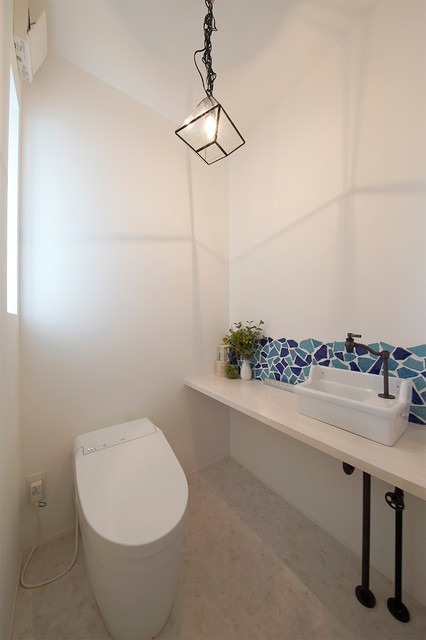 大人なシンプルモダンスタイルの平屋 Moderne Toilettes Autres Perimetres Par ユーディーホーム株式会社 Houzz