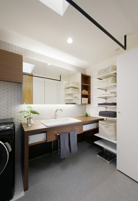 大開口カーテンウォールの家 北欧 キッチン 他の地域 株式会社ストーリーホーム Houzz ハウズ