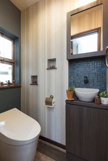 おしゃれなトイレ 洗面所の画像 21年6月 Houzz ハウズ