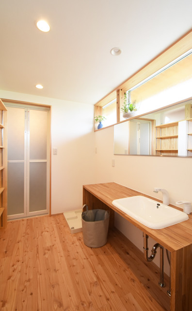 造作家具を配した洗面脱衣室 Asiatique Toilettes Autres Perimetres Par 合同会社negla設計室 Houzz 造作家具を配した洗面脱衣室 Asiatique Toilettes Autres Perimetres Par 合同会社negla設計室 Houzz