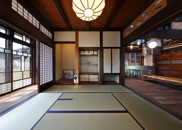 客間兼茶室 Japanese Games Room Other By 有限会社 ササキ設計 Houzz Uk