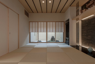 和モダンな和室の事例画像 Houzz