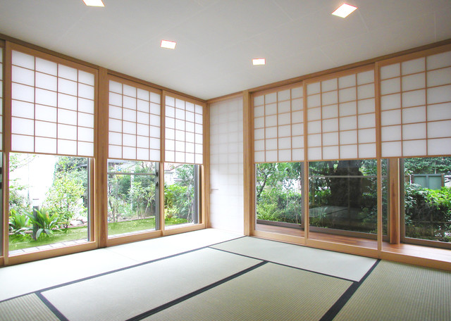茶室のあるモダン和風の家 和室 和風 ファミリールーム 東京23区 ユミラ建築設計室 Houzz ハウズ 茶室のあるモダン和風の家 和室 和風 ファミリールーム 東京23区 ユミラ建築設計室 Houzz ハウズ