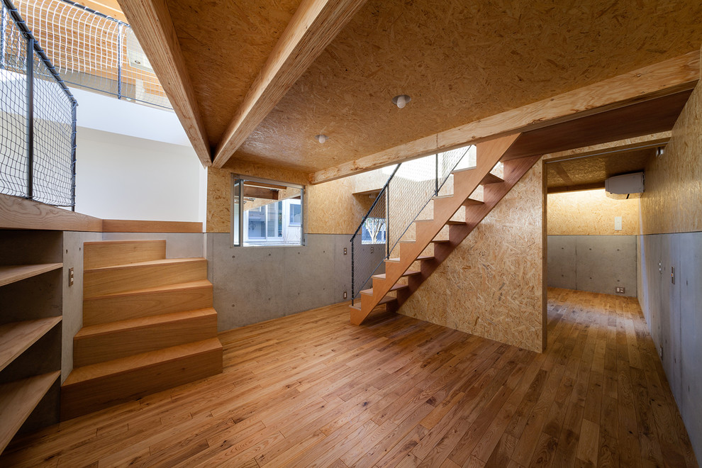 荻窪の住宅 Modern Family Room Tokyo By 納谷建築設計事務所 Houzz