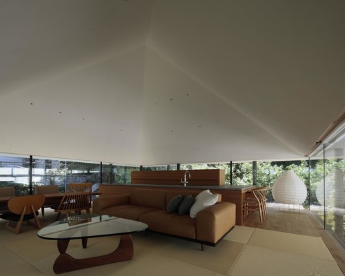 鎌倉の景色を取り込み 空気感を満喫できる建築家の自邸 Houzz ハウズ