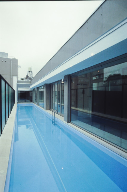 東京でプールのある家 K Water Modern Pool Tokyo Av 石川淳建築設計事務所 Houzz