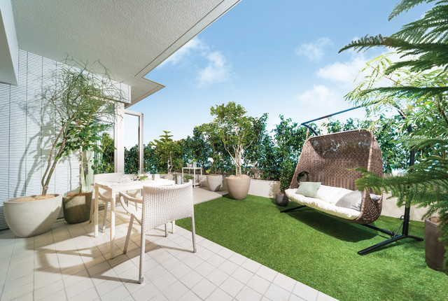 クリオ武蔵小金井グリーンアベニューモデルルーム Contemporary Living Room Tokyo By 明和地所株式会社 Houzz Ie