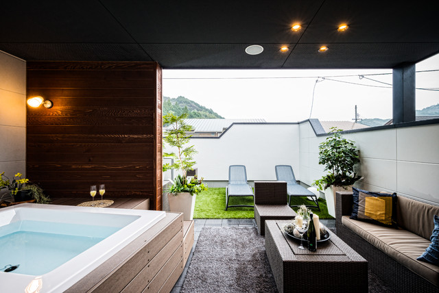 建匠 モデルハウス5 インダストリアル テラス 中庭 他の地域 株式会社 建匠 Houzz ハウズ 建匠 モデルハウス5 インダストリアル テラス 中庭 他の地域 株式会社 建匠 Houzz ハウズ