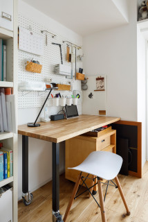 北欧スタイルのホームオフィス 書斎の実例画像 21年4月 Houzz ハウズ