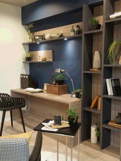 モデルルーム インテリアディスプレイ Contemporaneo Despacho Otras Zonas Houzz