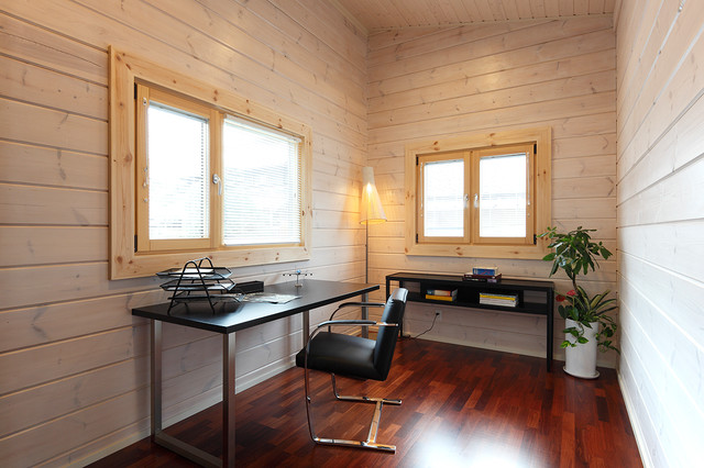 北欧の上質な暮らしを体験できるモダンな平屋モデル Scandinavian Home Office Nagoya By 株式会社 Taloインターナショナル Houzz