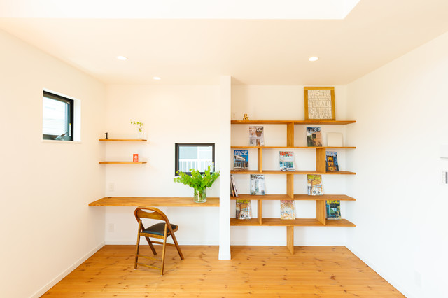 向ヶ丘遊園の家 Modern Home Office Other By Meiji Homes 自由設計 自然素材の明治ホームズ