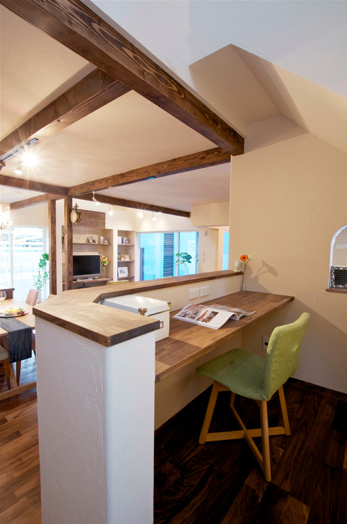 小さな場所を上手に活用してつくる 便利なワークスペース Houzz ハウズ