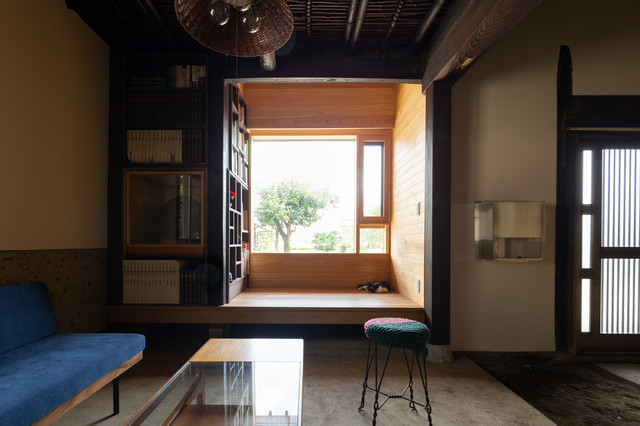 筑西市築約0年の古民家リノベーション Moderne Bureau A Domicile Autres Perimetres Par 株式会社as It Is Houzz