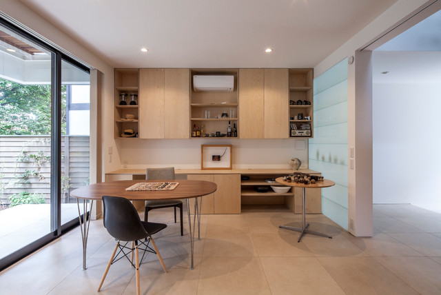 緑あふれるアトリエのある家 Contemporain Bureau A Domicile Tokyo Par 設計事務所アーキプレイス Houzz
