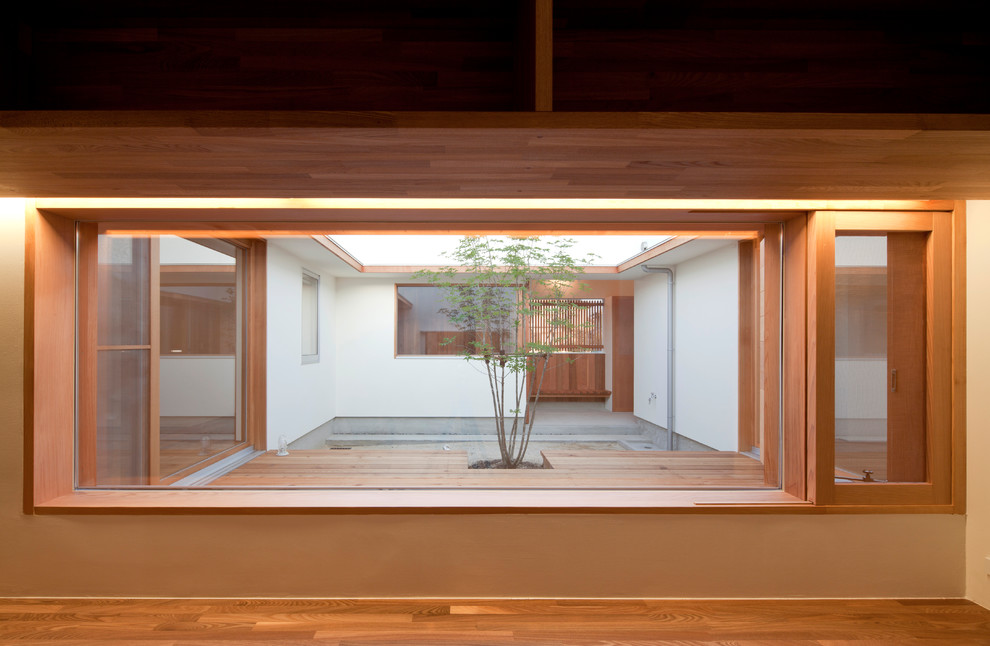高浜の家 通り土間の先に中庭が広がる住まい Modern Home Office Nagoya By 松原建築計画 Matsubara Architect Design Office Houzz