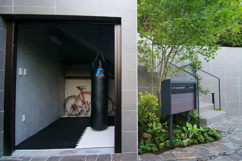 自宅でいつでもトレーニング ホームジムのある住まい Houzz ハウズ