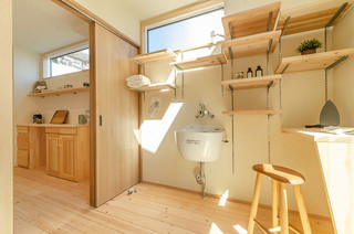 おしゃれなランドリールームの画像 21年8月 Houzz ハウズ