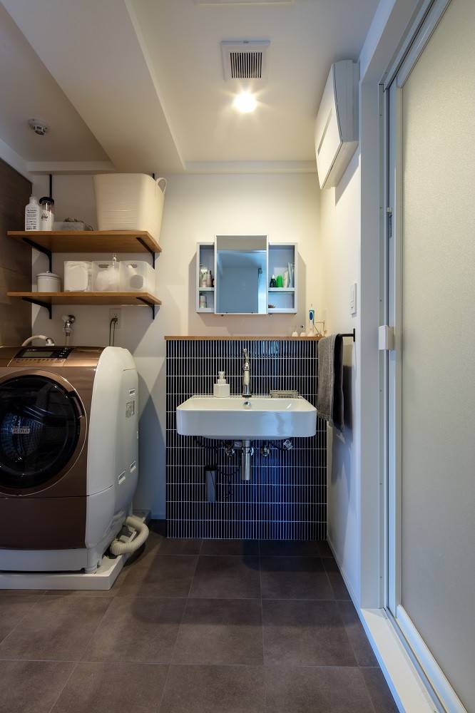 おしゃれな北欧スタイルのランドリールームの画像 21年9月 Houzz ハウズ