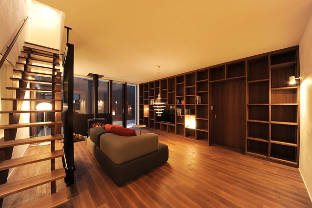 もるくす建築社 K House Asian Living Room Tokyo By 株式会社ノルド Houzz
