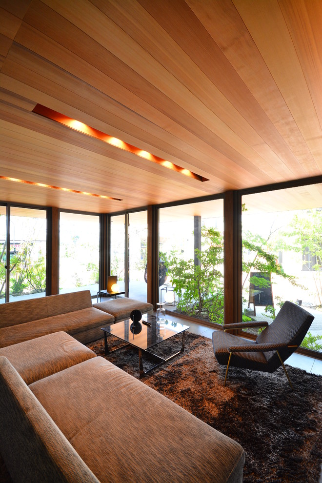 ウェスタンレッドシーダー Modern Living Room Other By 株式会社マルホン Houzz