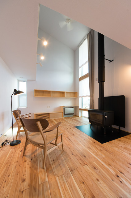 オガールタウンの家 Scandinavian Living Room Other By 大森典子建築設計事務所 Houzz Ie