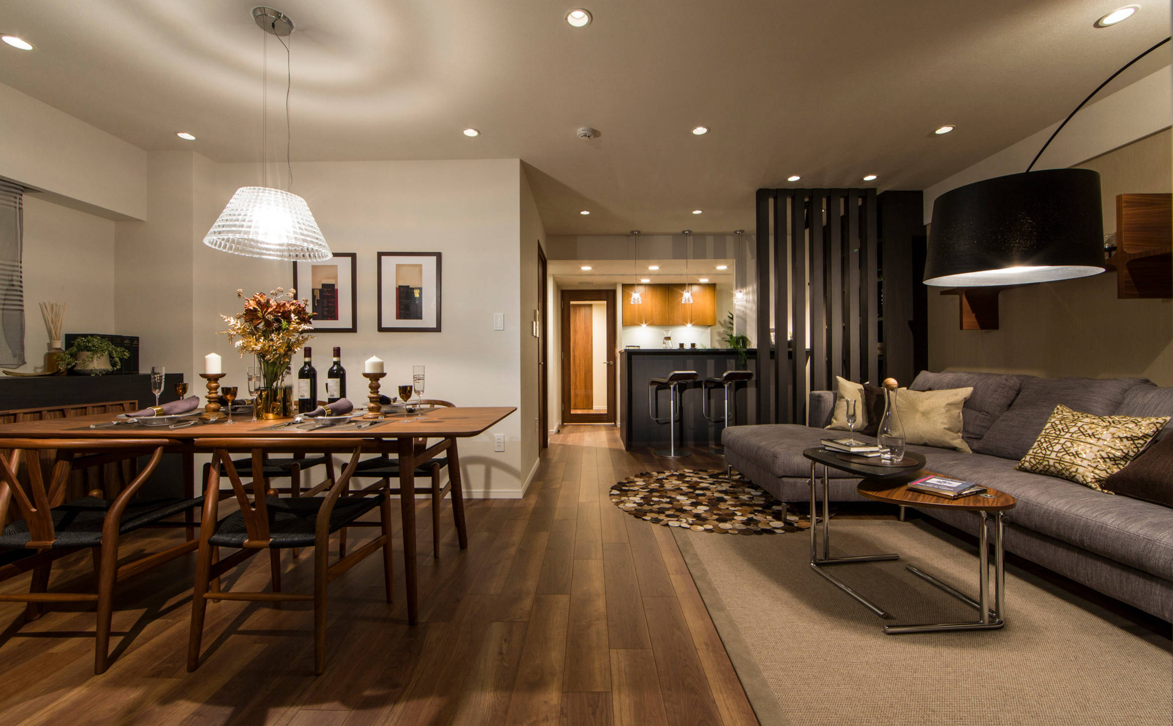 クリオ武蔵小金井グリーンアベニューモデルルーム Contemporary Living Room Tokyo By 明和地所株式会社 Houzz