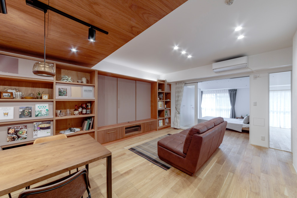 コープマンション1 Midcentury Living Room Other By 大之木ダイモ リフォーム部 Houzz