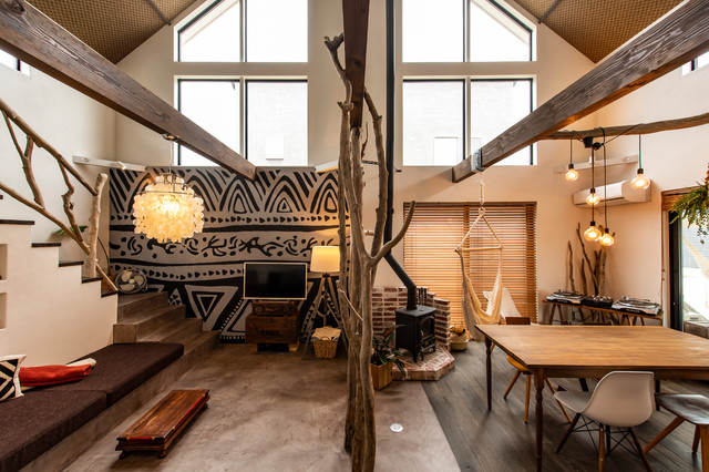 サファリスタイルの家 印西市 I邸 アジアン リビング 横浜 ネイチャーデコール 大浦比呂志 Houzz ハウズ サファリスタイルの家 印西市 I邸 アジアン リビング 横浜 ネイチャーデコール 大浦比呂志 Houzz ハウズ