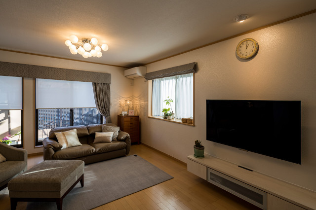 シンプルでエレガントな上質リラックス生活 モダン リビング 横浜 Class S Interior Design 住吉さやか Houzz ハウズ