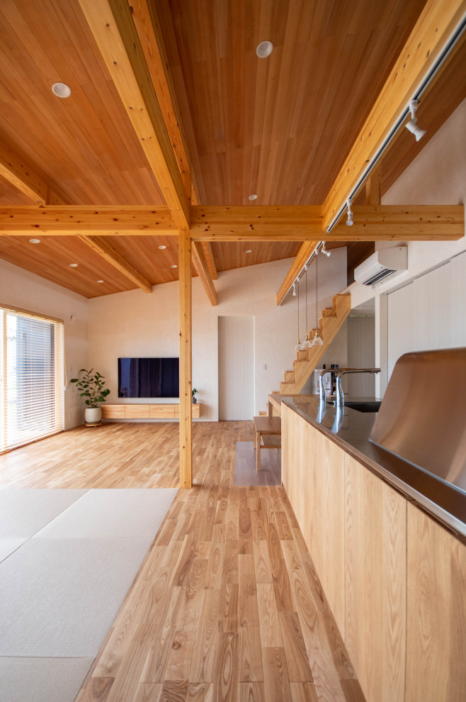 セルフビルドで建てる平屋の家 Living Room Other By 株式会社 ライフ コア デザインオフィス Houzz