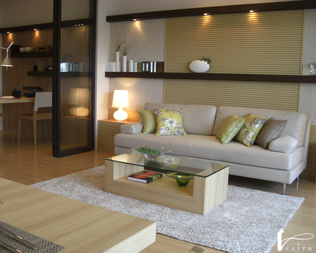 ナチュラルモダン コーディネート リビング 他の地域 株式会社 フェイス Houzz ハウズ