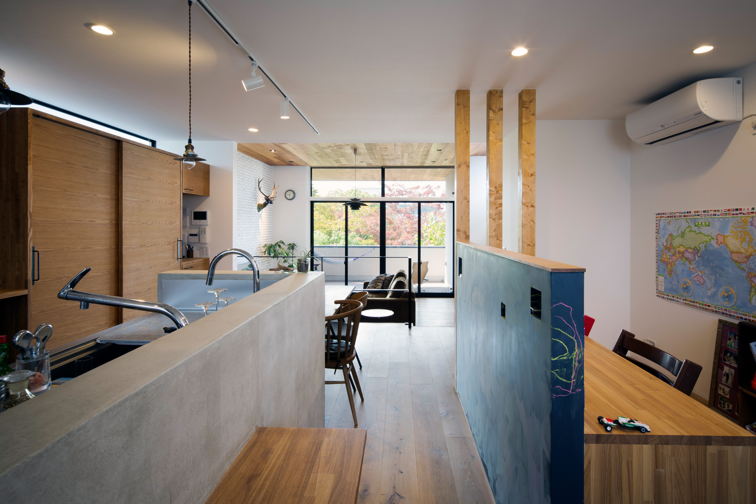 パークサイドハウス Contemporary Living Room Tokyo By フリーダムアーキテクツデザイン株式会社 Houzz